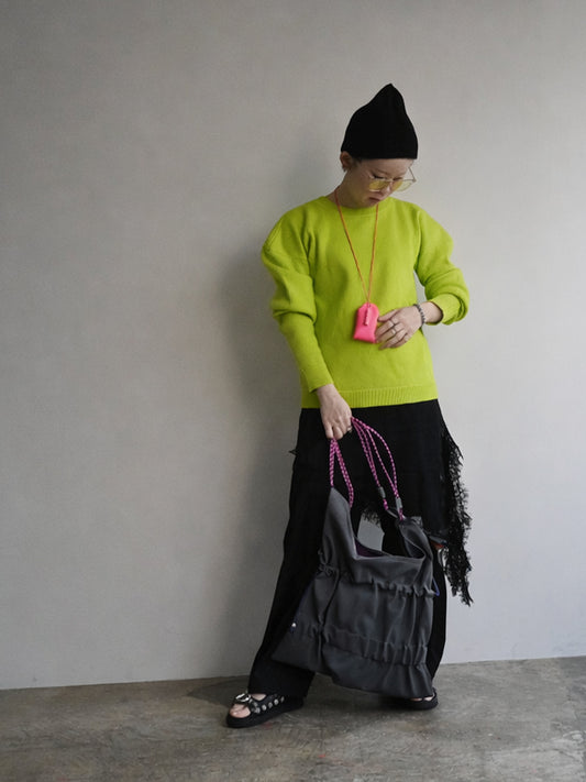 tiered code one shoulder(C26004)4color