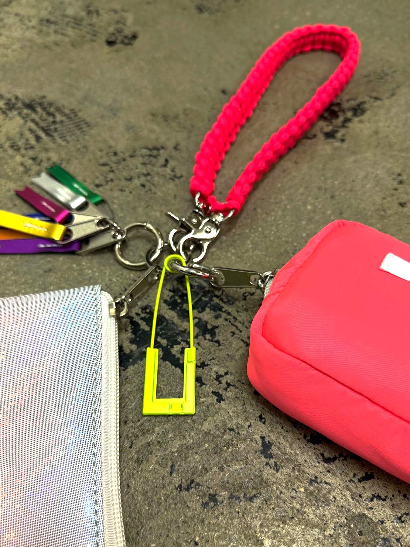 aurora pouch set charm(C26005)3color