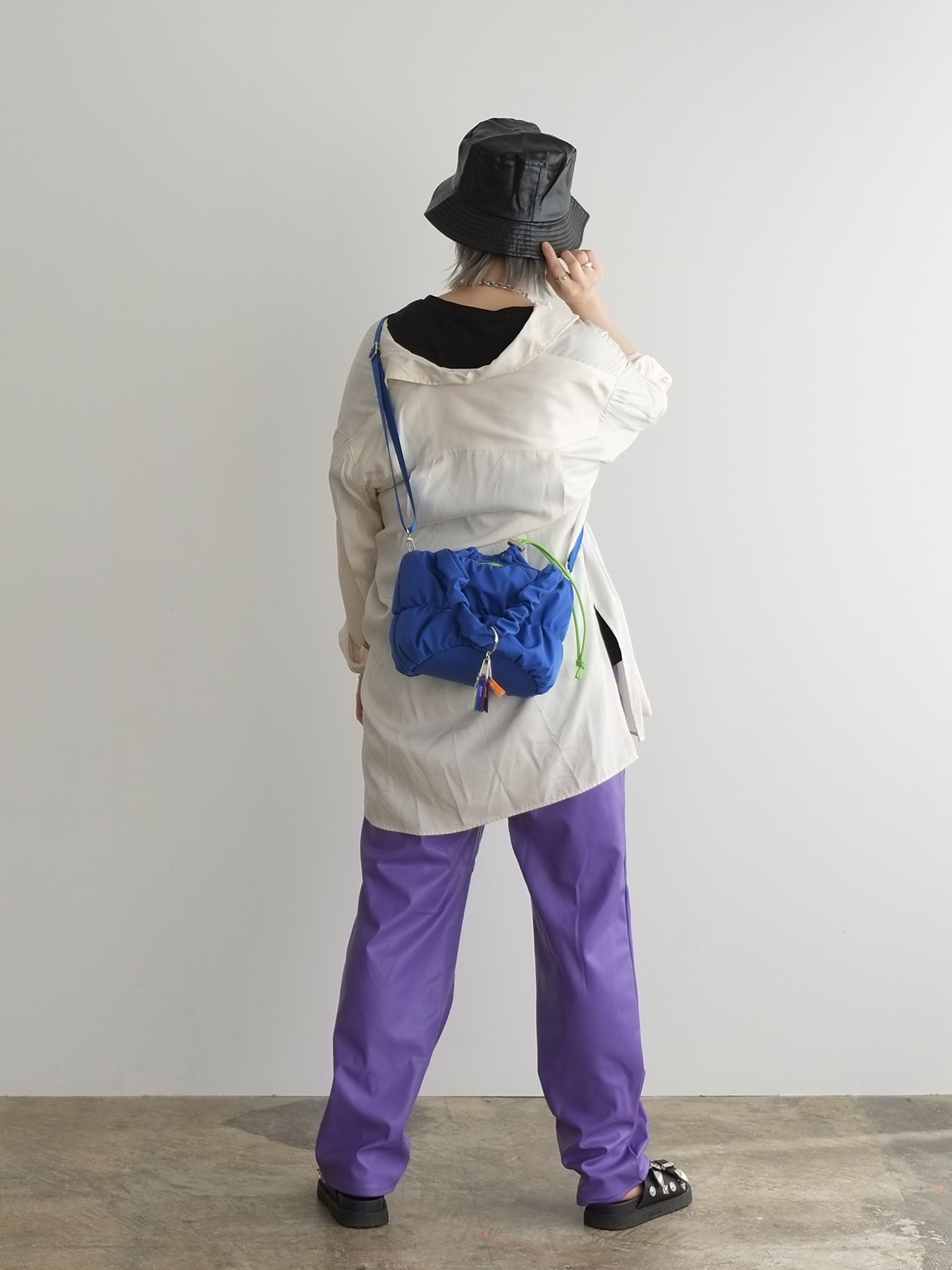 pokkori kinchaku 2way tote (C24007) 5color