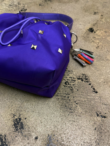 heart pouch studs 2way shoulder（C26001）4color