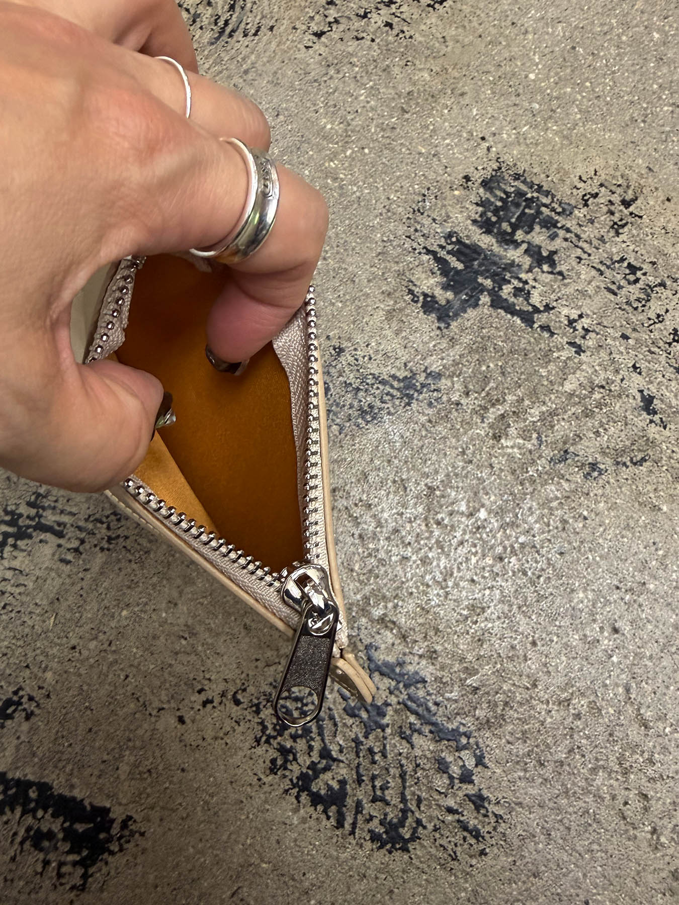 heart pouch studs 2way shoulder（C26001）4color