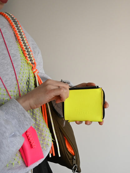 neon ｗ wallet (CJ26001) 3color