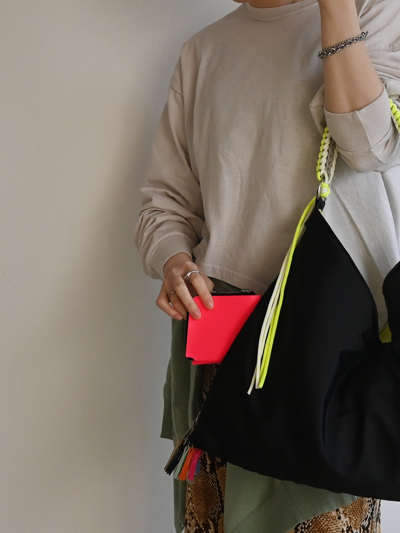 neon handle TA shoulder（C26002）3color