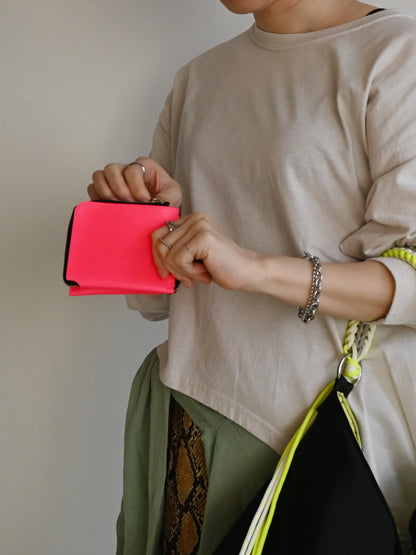 neon ｗ wallet (CJ26001) 3color