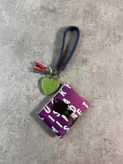 pouch heart clip charm（C26011）3color
