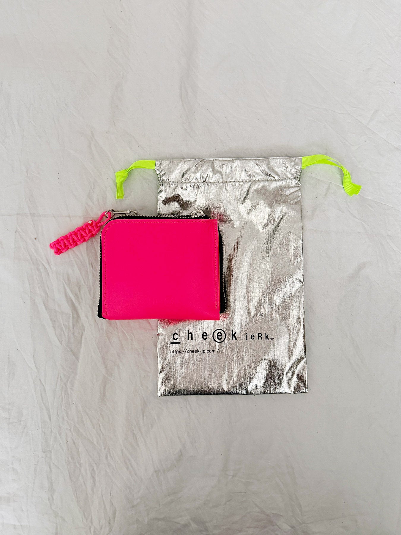 neon ｗ wallet (CJ26001) 3color