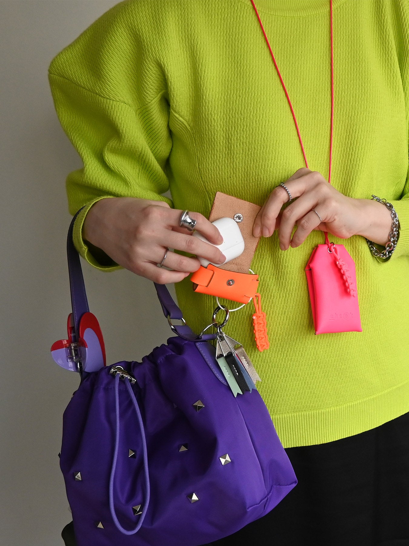 neon wireless case (CJ26004) 3color