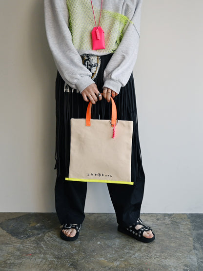 neon shikaku tote (CJ26006) 3color