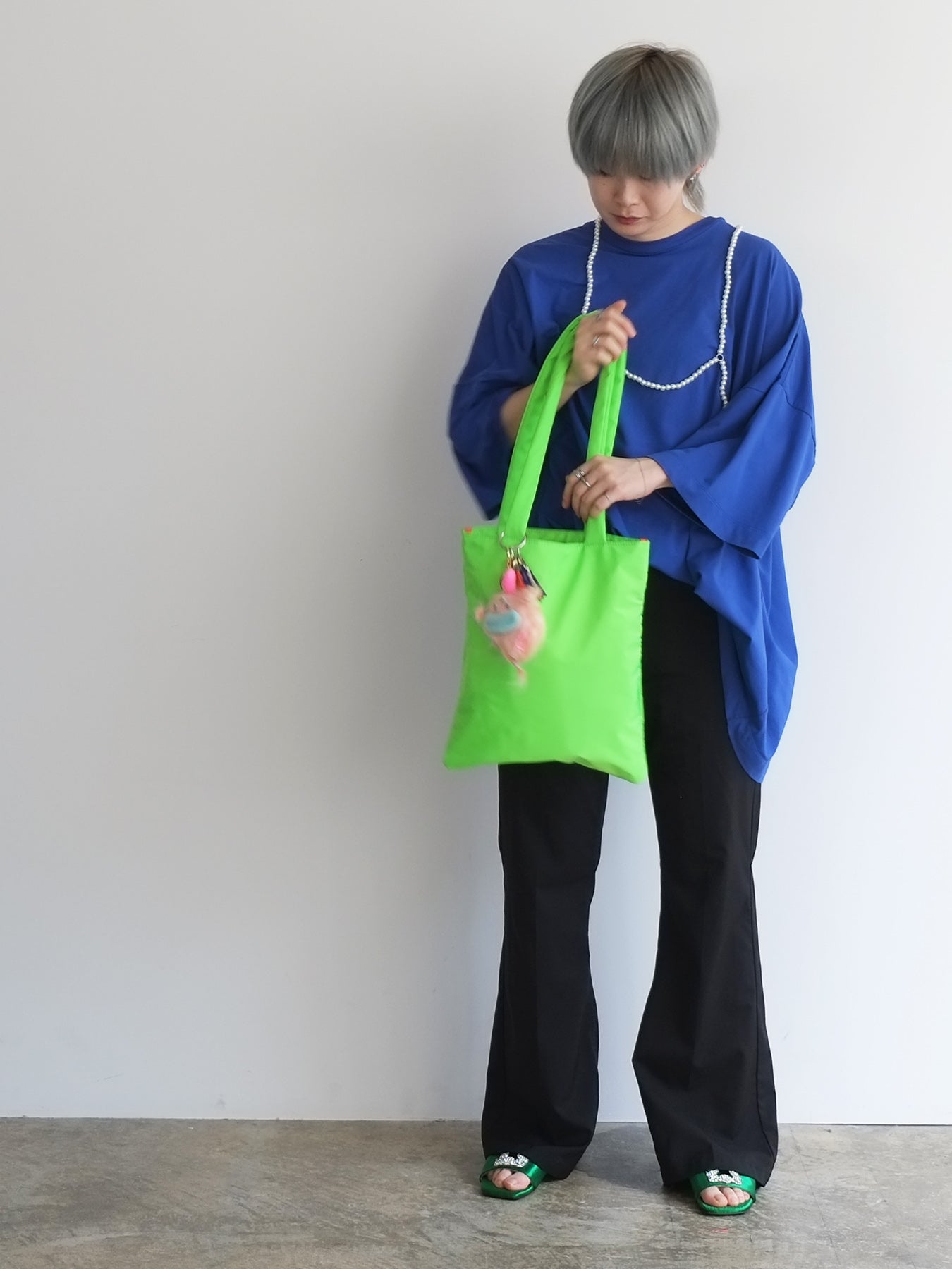 neon monster tote（C24009）