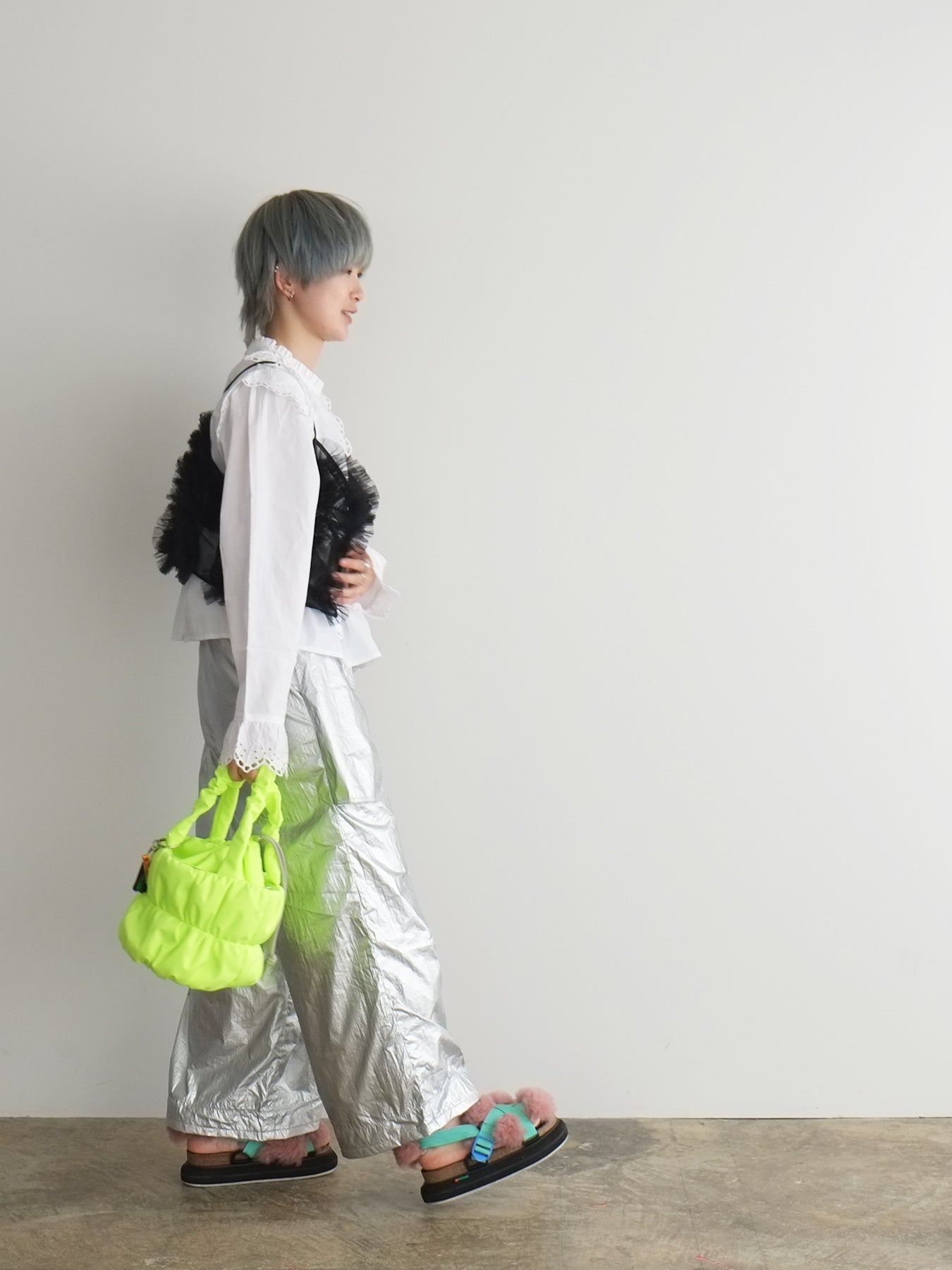 pokkori kinchaku 2way tote（C24007）