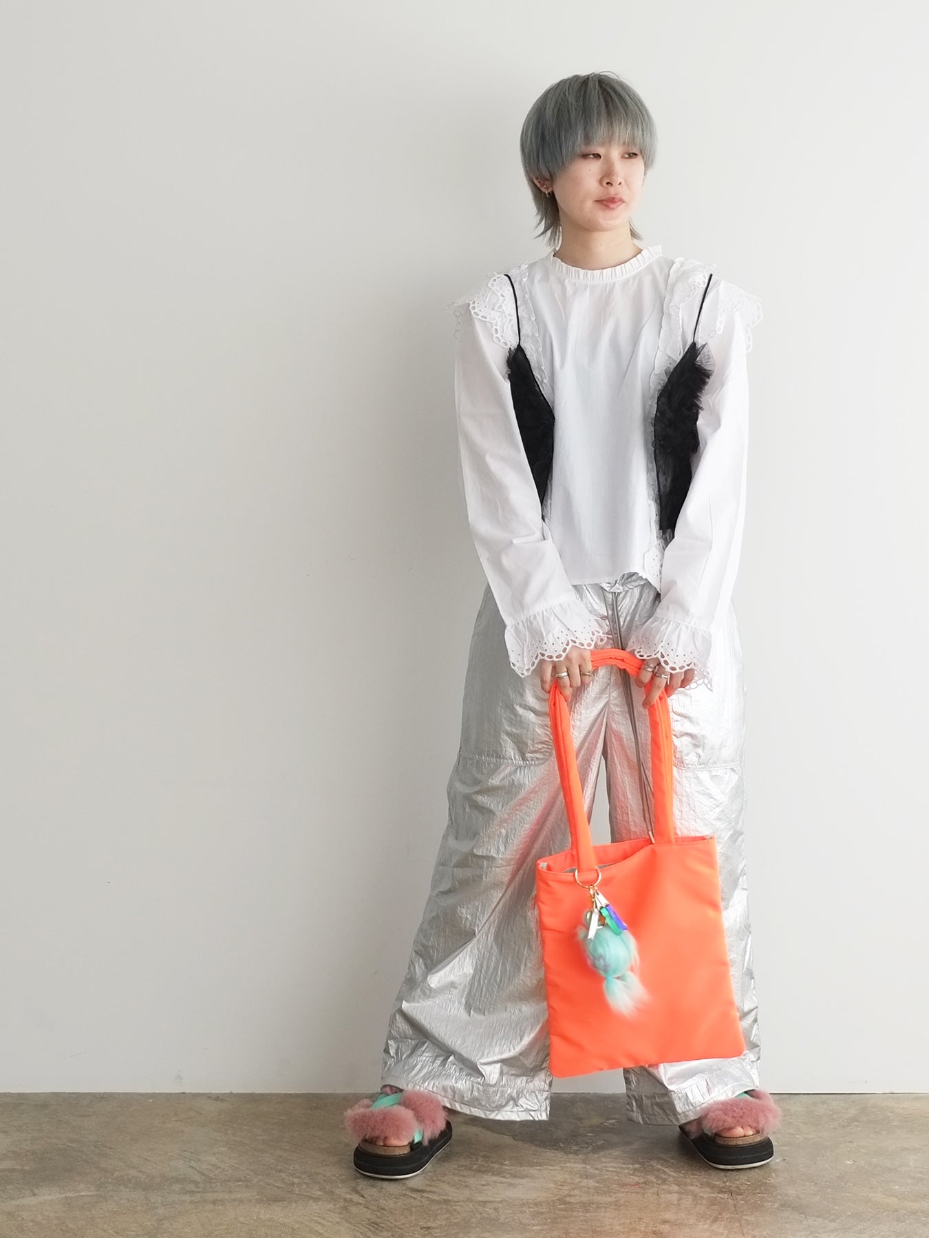 neon monster tote（C24009）