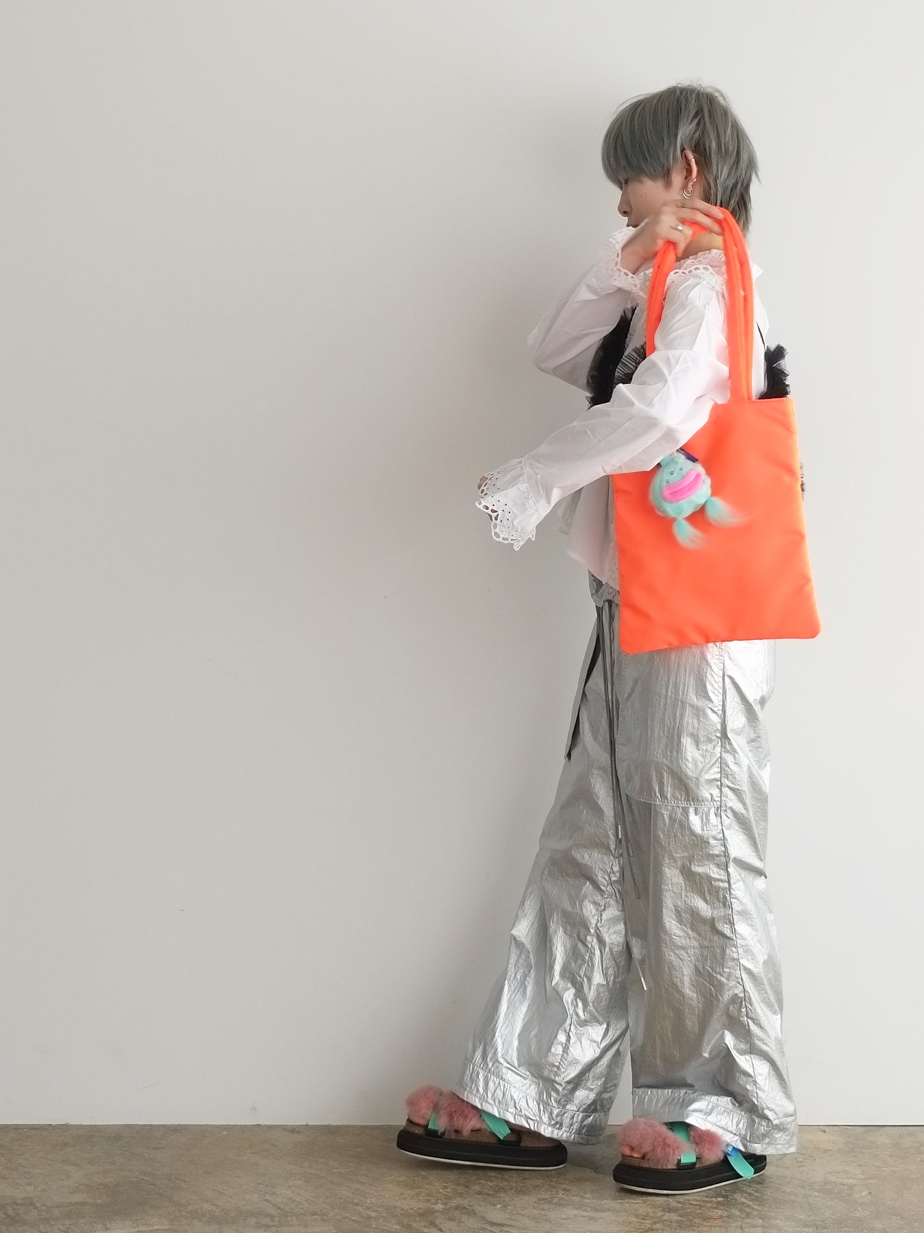 neon monster tote（C24009）