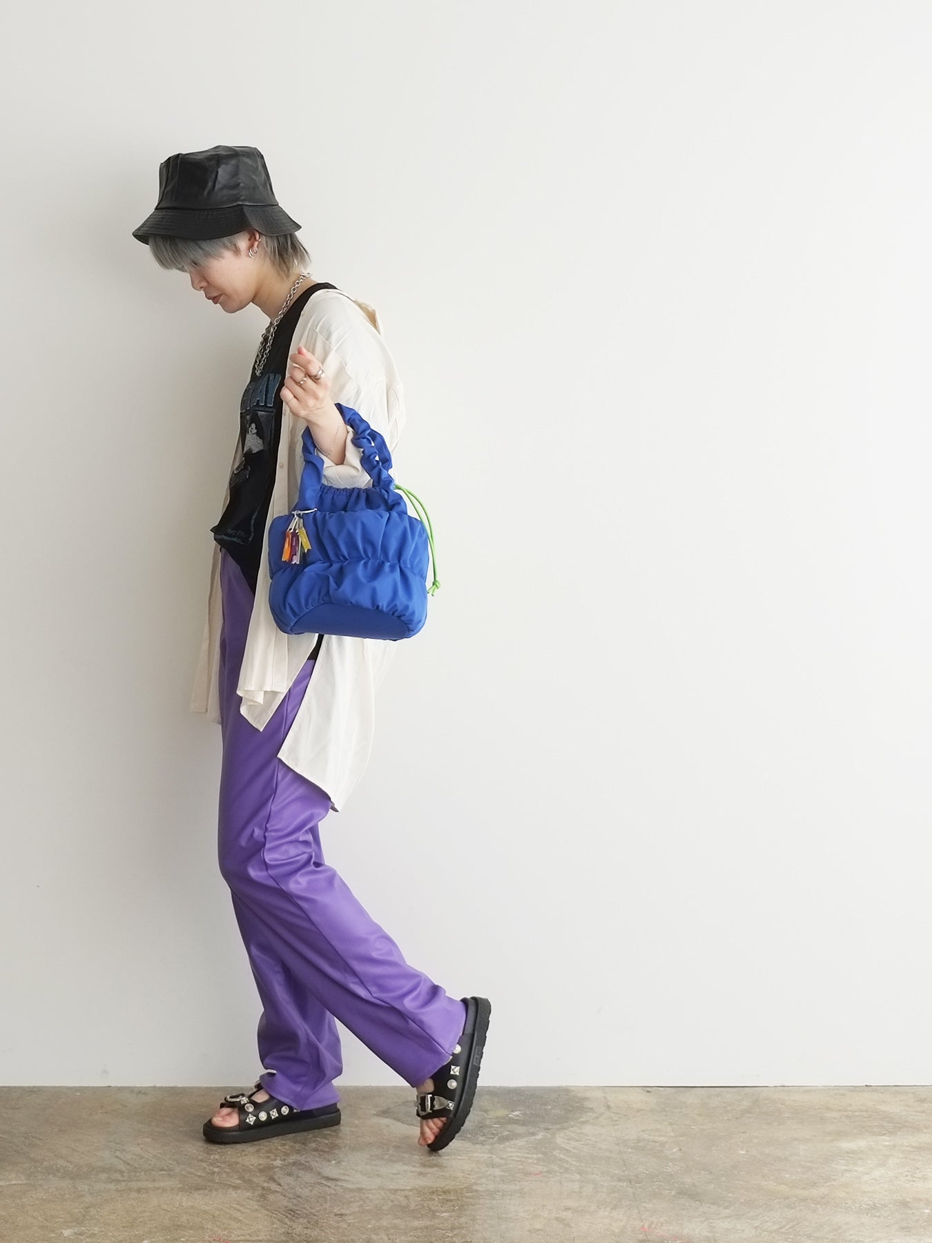 pokkori kinchaku 2way tote（C24007）