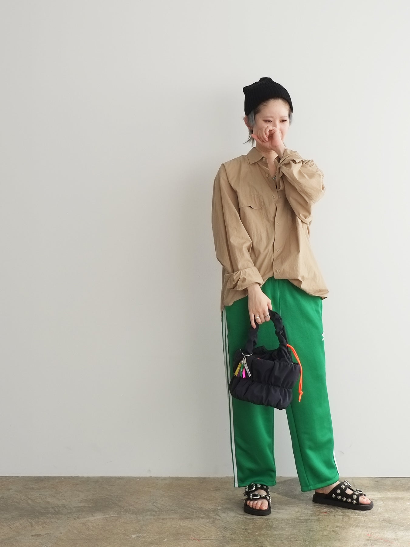 pokkori kinchaku 2way tote（C24007）