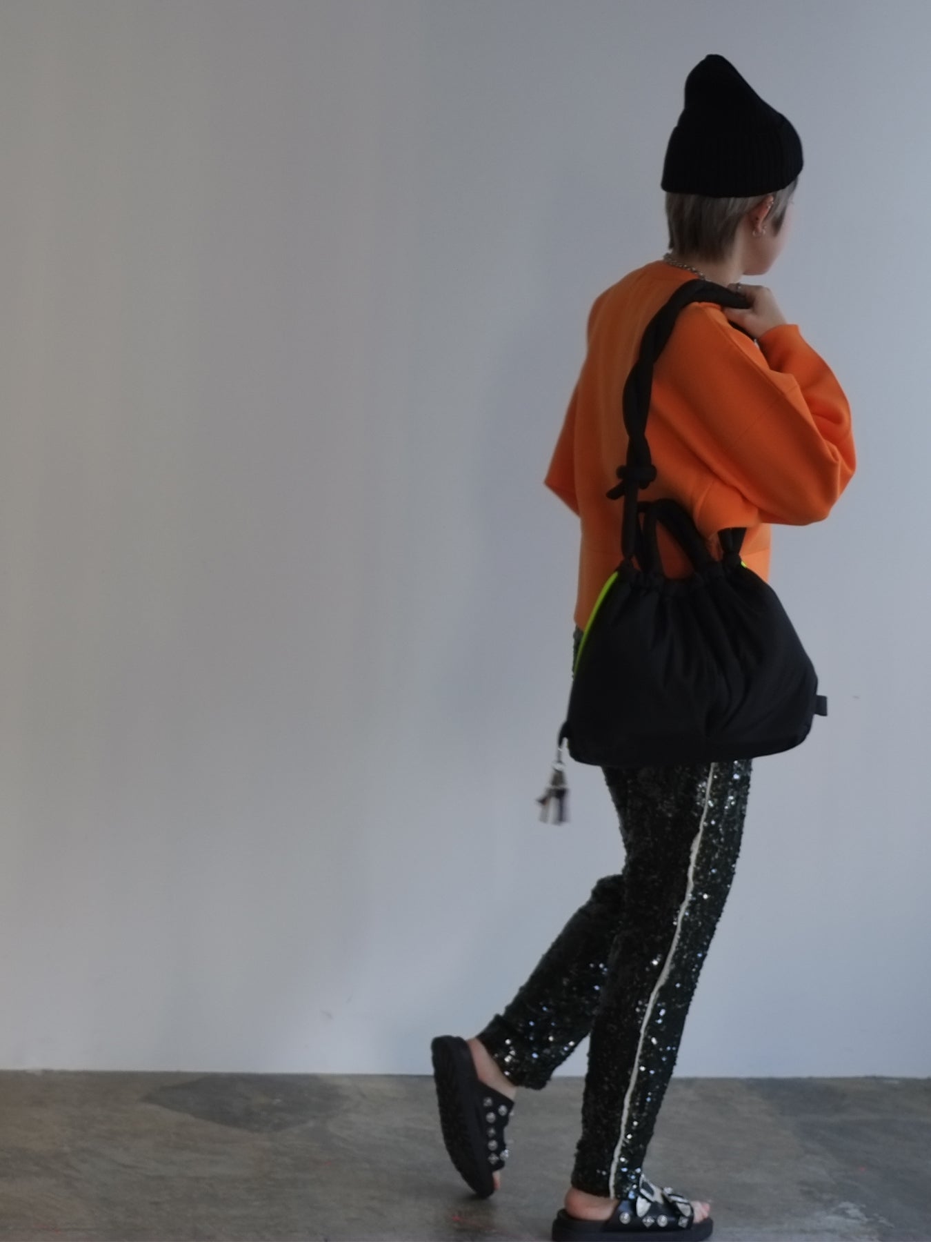 puff kinchaku 2way tote(C25003)