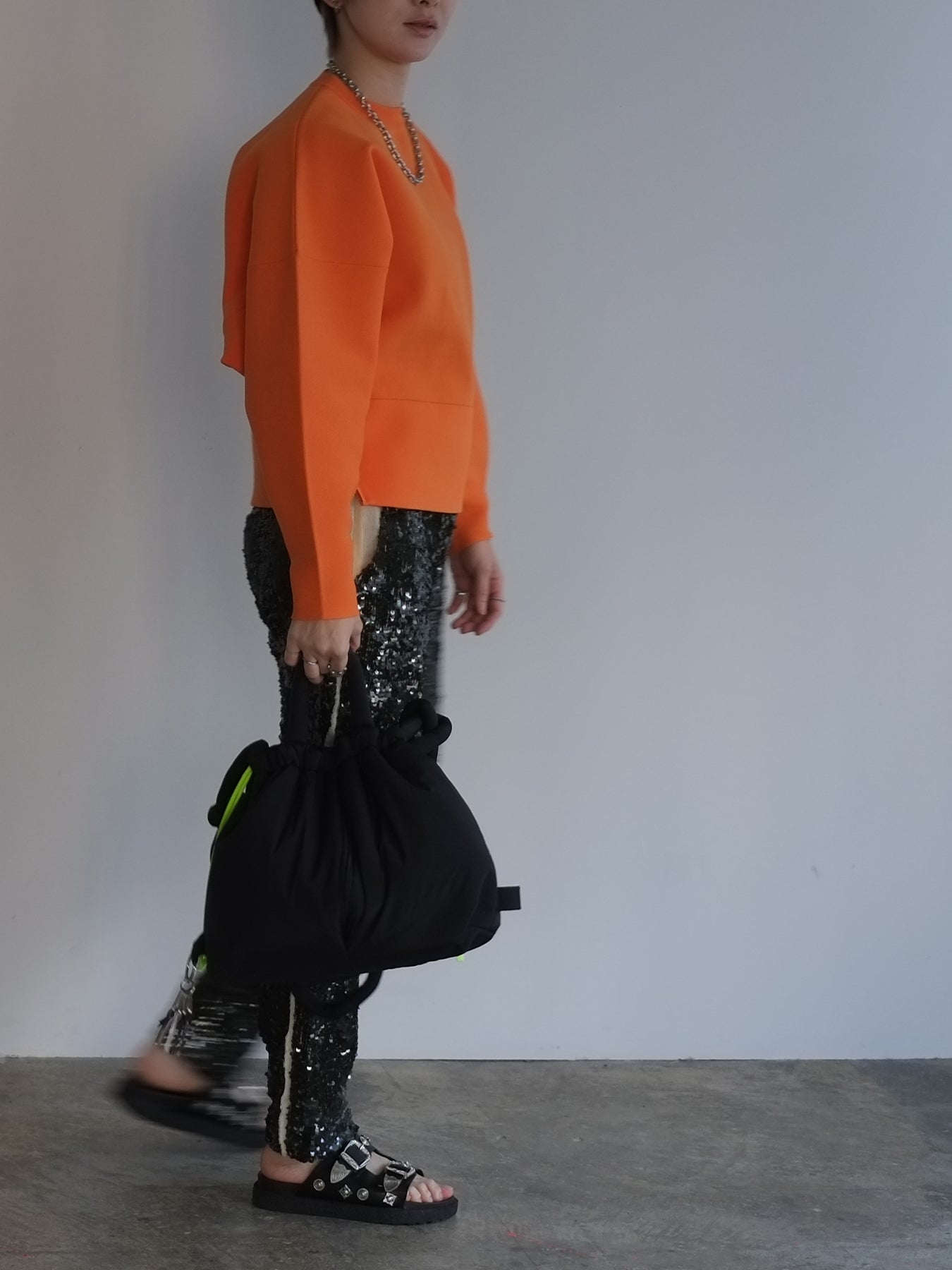 puff kinchaku 2way tote(C25003)