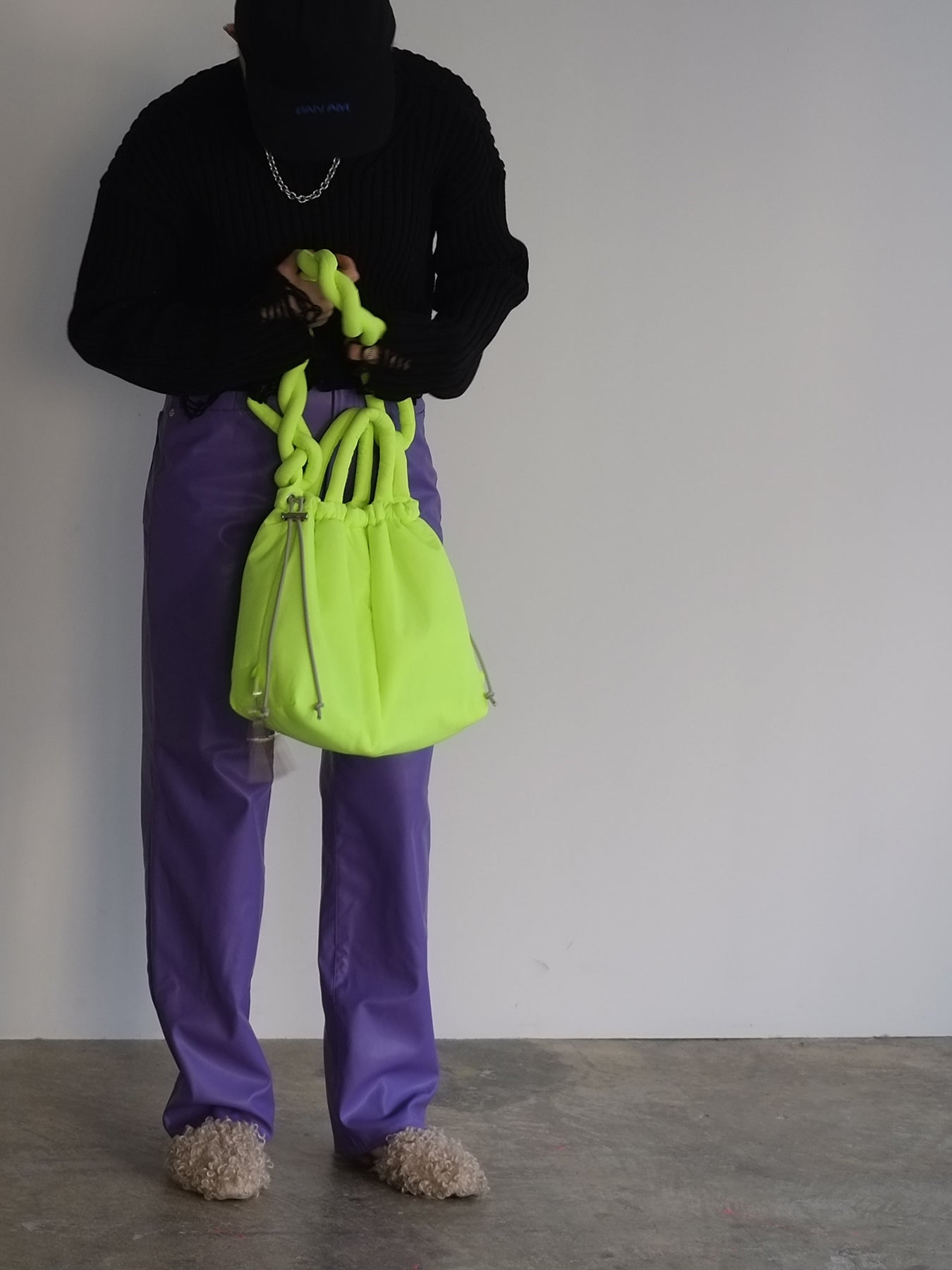 puff kinchaku 2way tote(C25003)