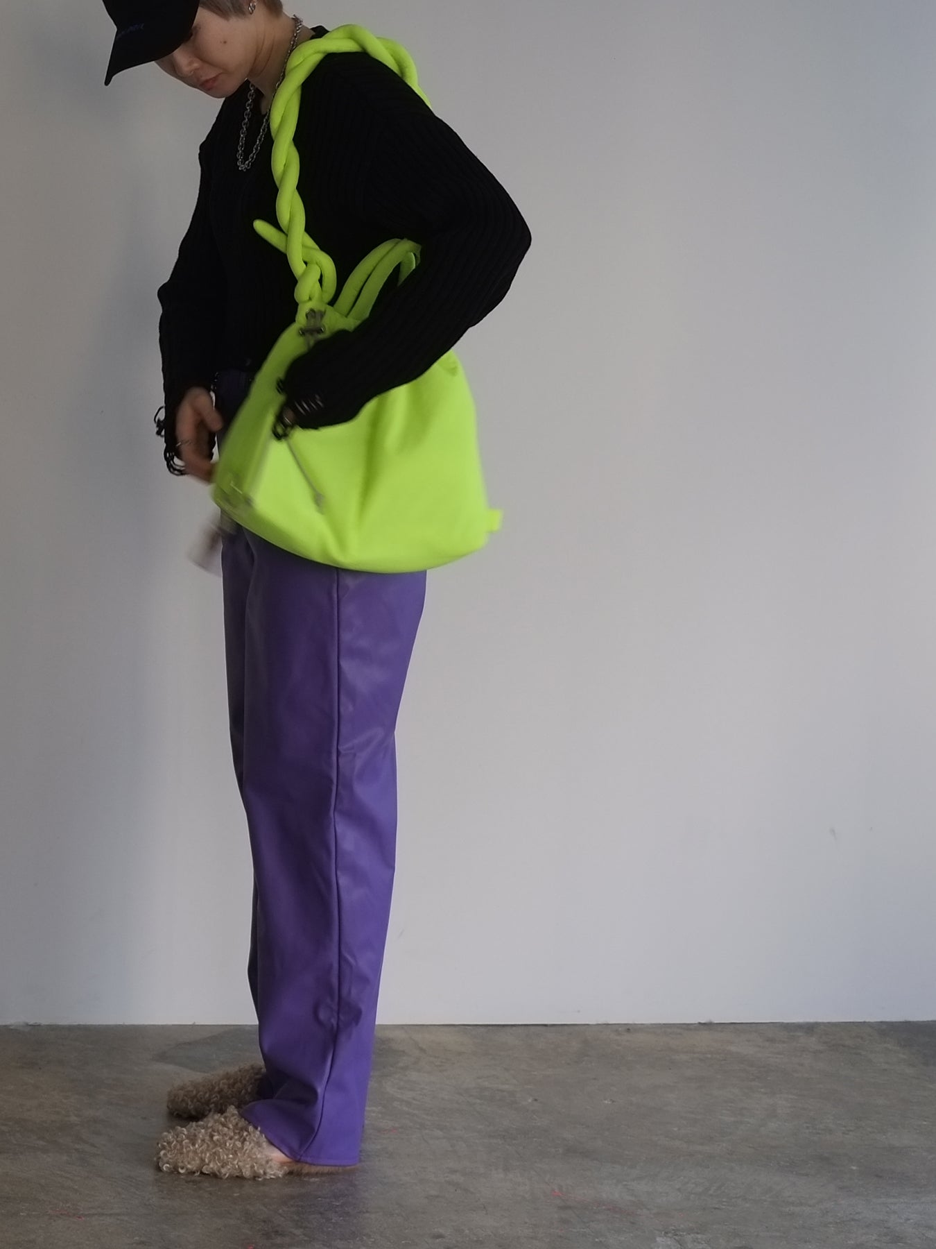 puff kinchaku 2way tote(C25003)