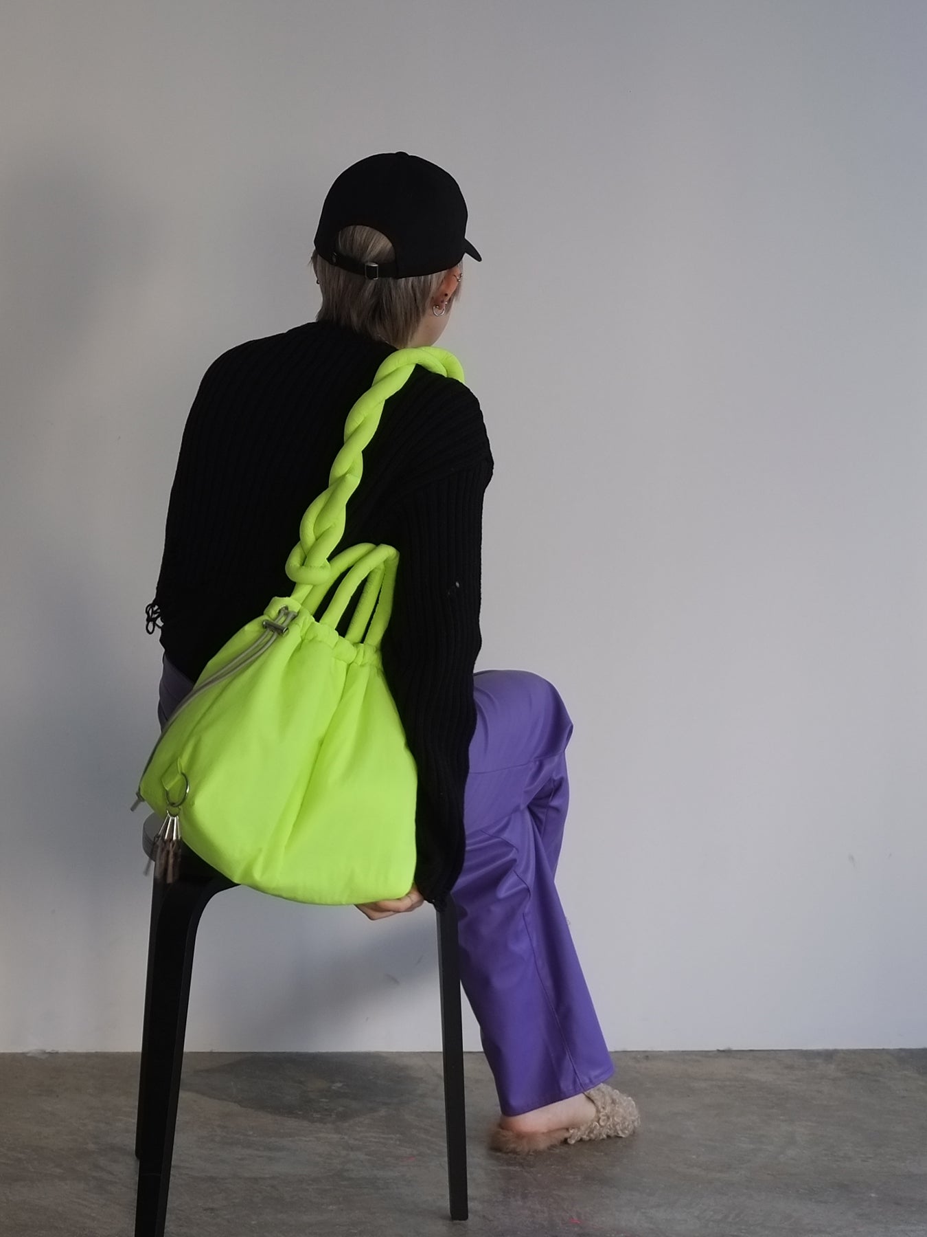 puff kinchaku 2way tote(C25003)