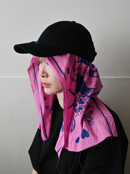 heart snake tenugui (CJ26008)