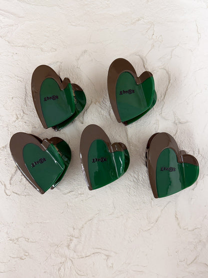 heart hair clip (C25016)