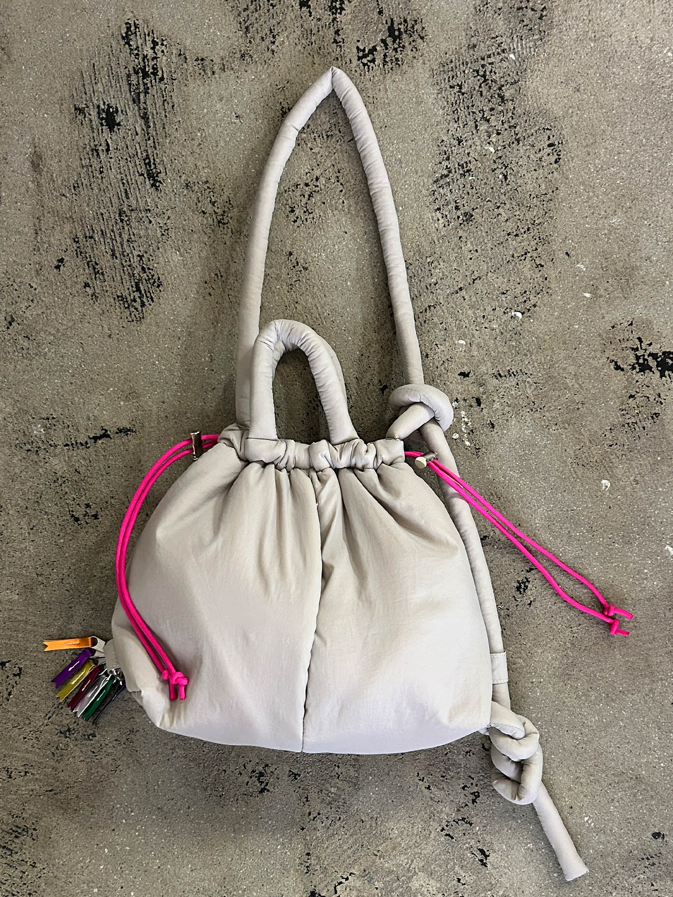 puff kinchaku 2way tote(C25003)