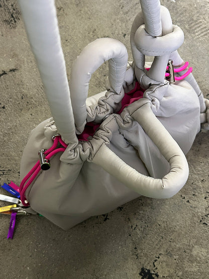 puff kinchaku 2way tote(C25003)