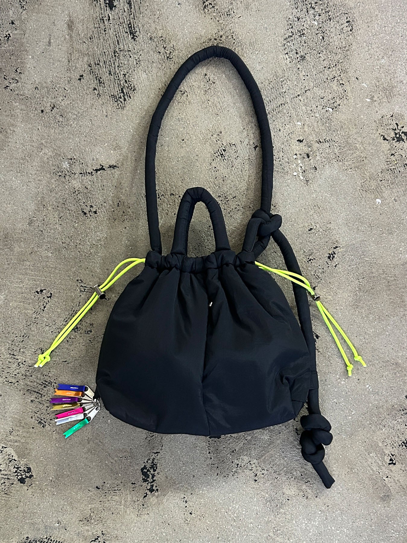 puff kinchaku 2way tote(C25003)
