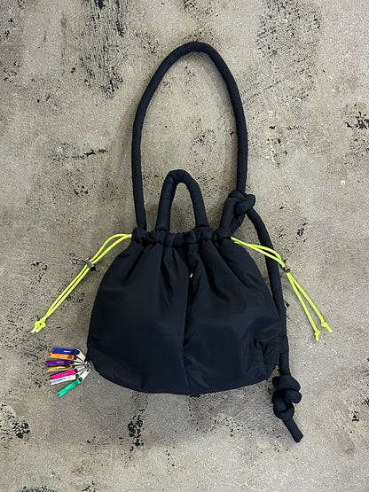 puff kinchaku 2way tote(C25003)