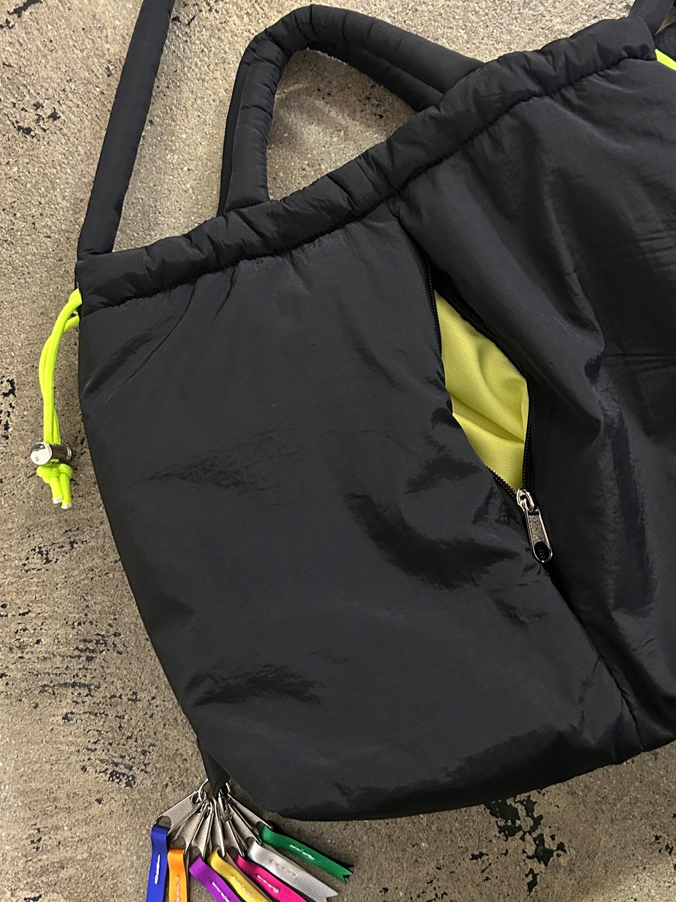 puff kinchaku 2way tote(C25003)