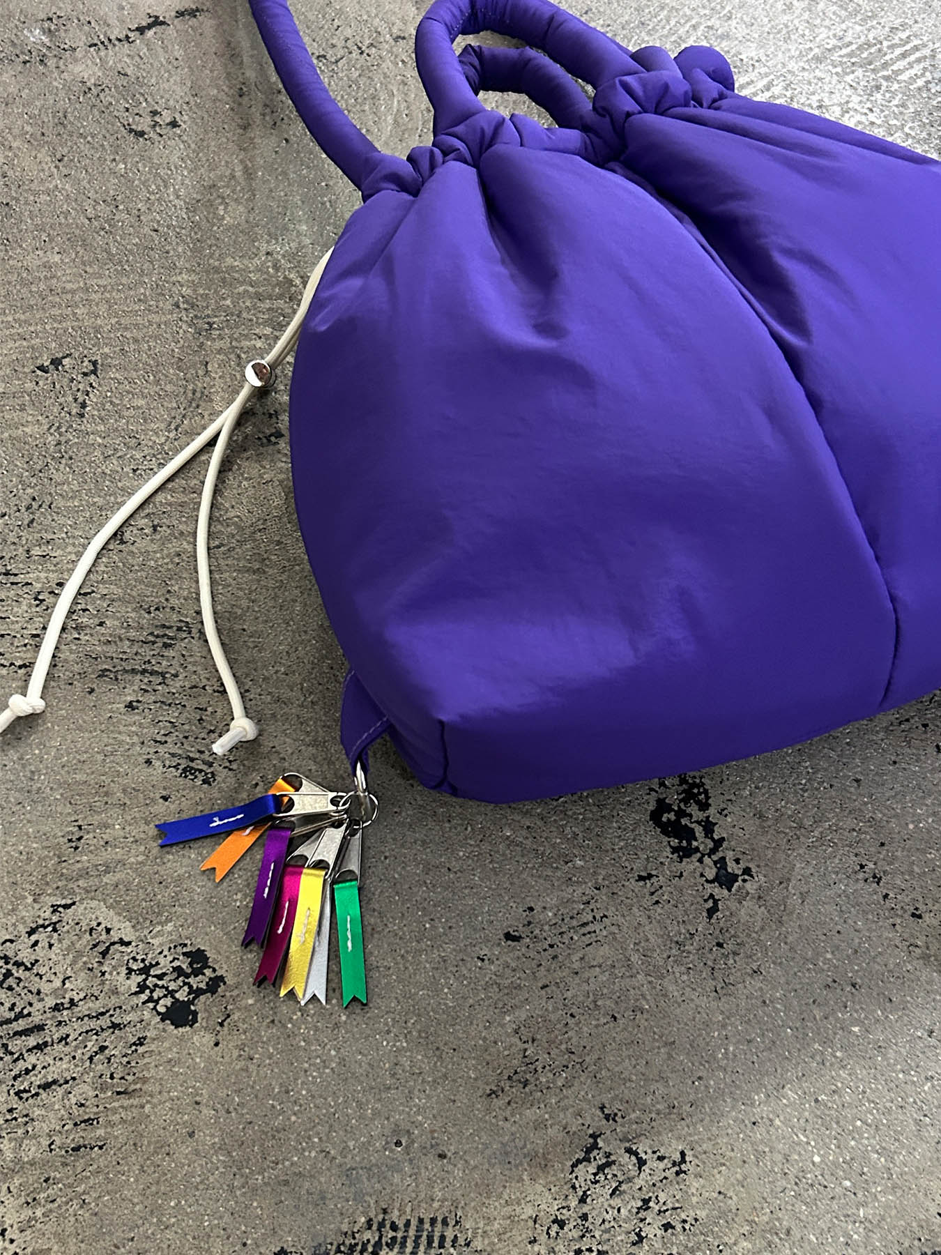 puff kinchaku 2way tote(C25003)