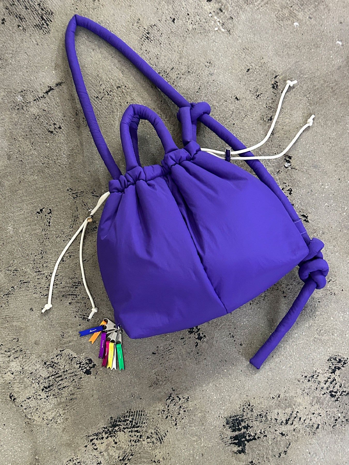 puff kinchaku 2way tote(C25003)