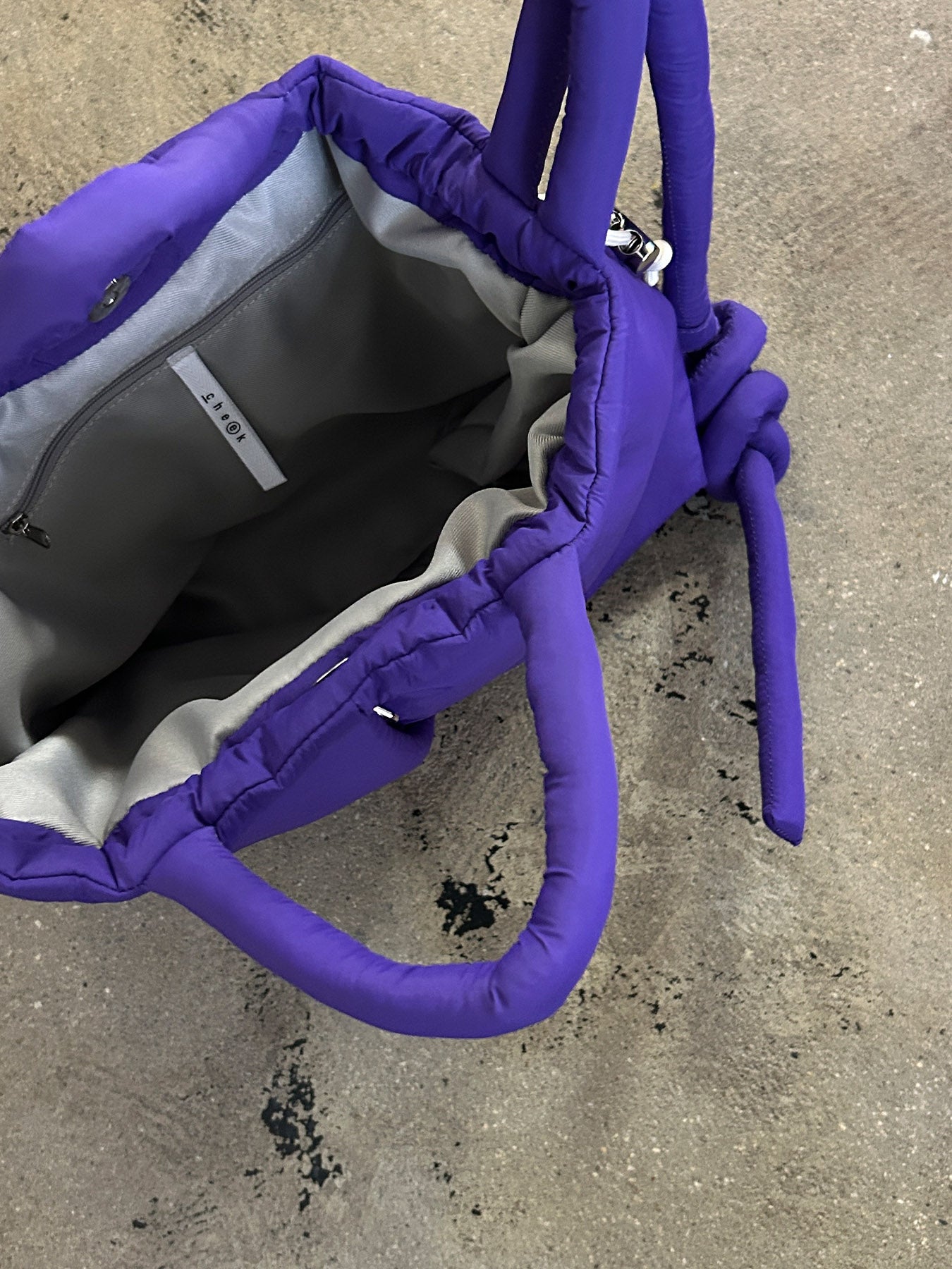 puff kinchaku 2way tote(C25003)