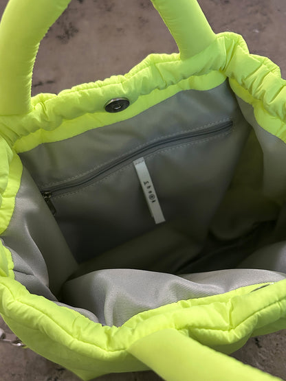 puff kinchaku 2way tote(C25003)