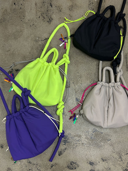 puff kinchaku 2way tote(C25003)