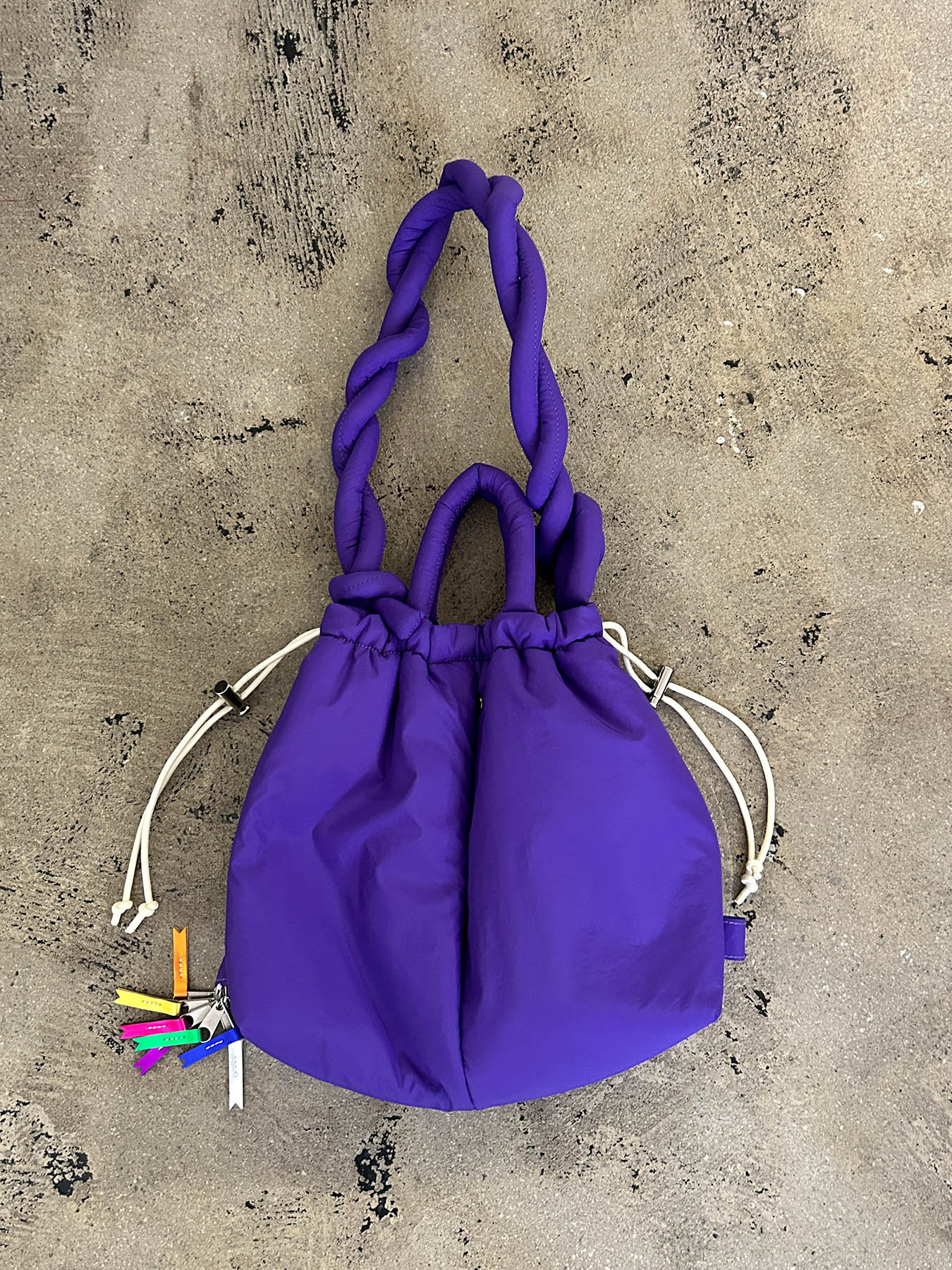 puff kinchaku 2way tote(C25003)