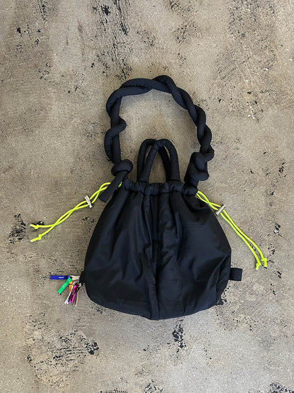 puff kinchaku 2way tote(C25003)