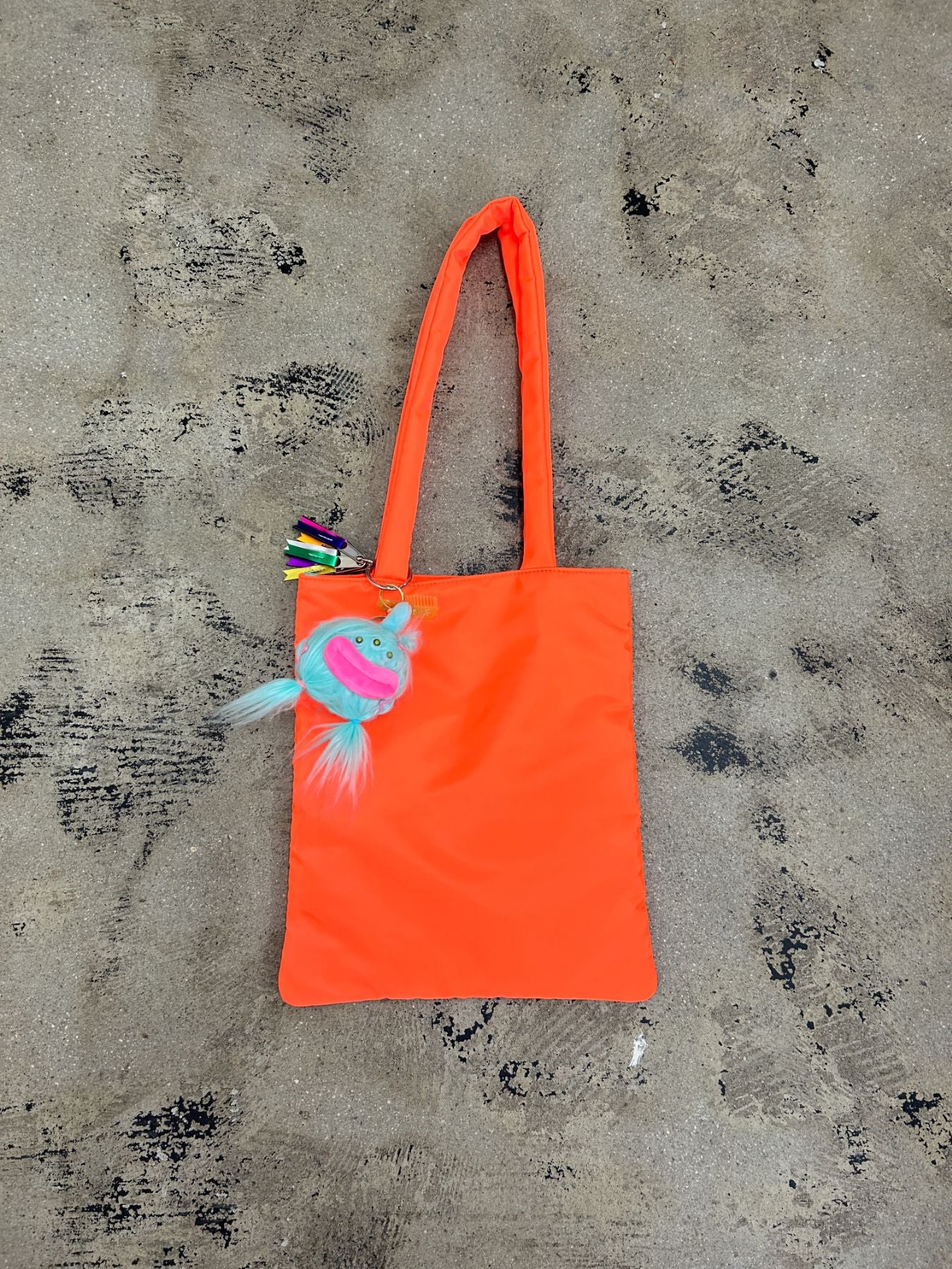 neon monster tote（C24009）