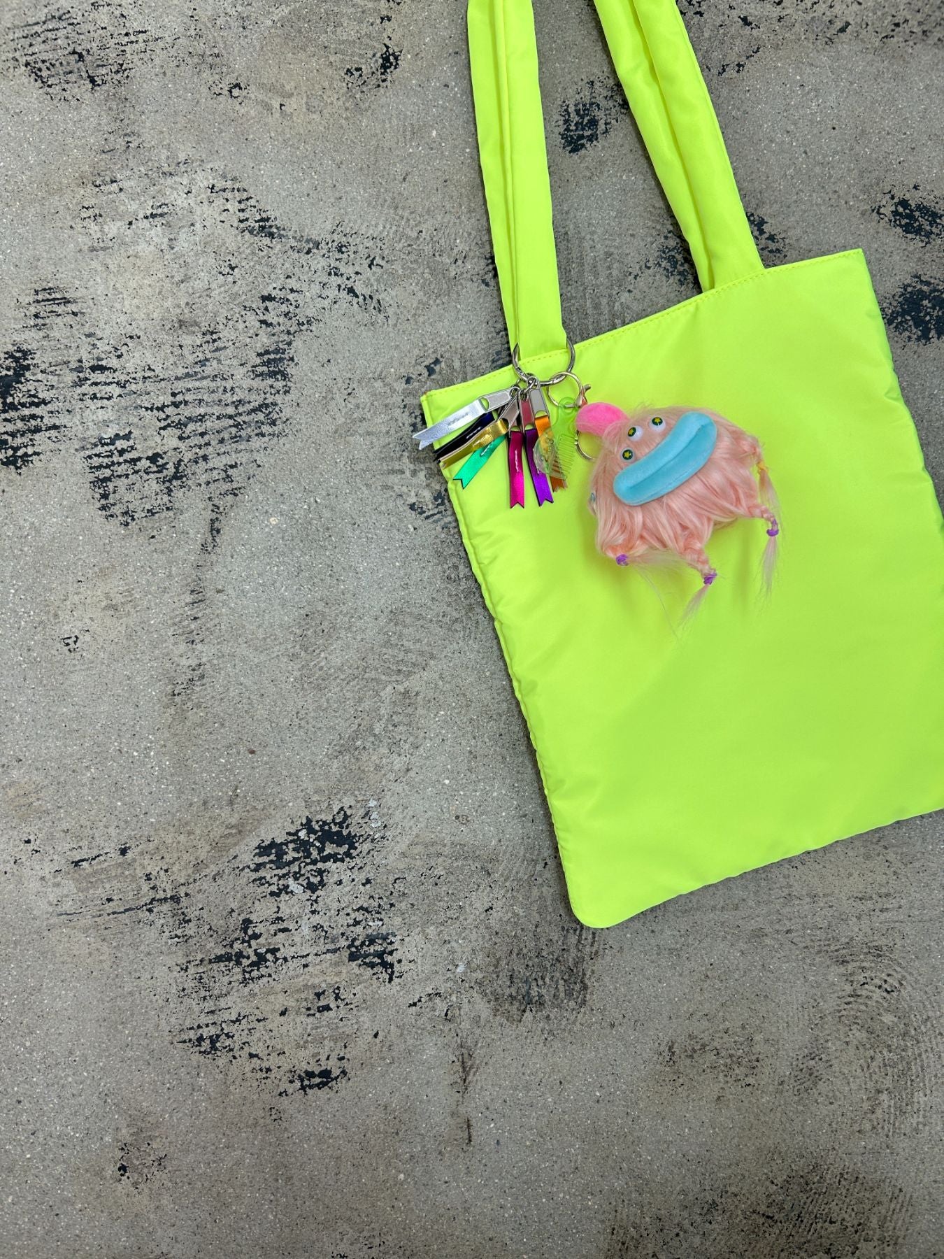 neon monster tote（C24009）
