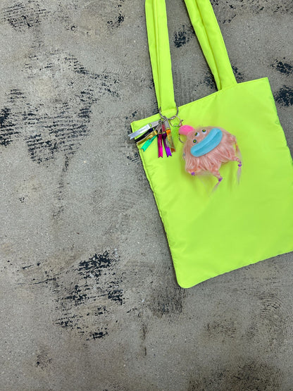 neon monster tote（C24009）